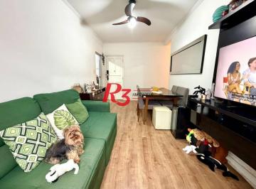 8e26f18abff8f0a9237d2815c2ea937ca235f024 · Apartamento com 2 dormitórios à venda, 65 m² por R$ 329.000,00 - Vila Mathias - Santos/SP