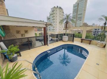 72cce53e03b60332292465ed7505d62961be72fe · Cobertura Penthouse à venda localizada a poucos metros do mar na Praia da Enseada no Guarujá, região