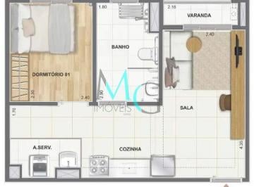 Imagem 1 · Apartamento para venda em Centro, Rio de Janeiro
