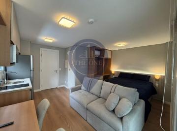 Foto 01 · Studio de 1 quarto à venda em Pinheiros, SP: 1 quarto, 1 banheiro, 26 m² - Imperdível oportunidade!