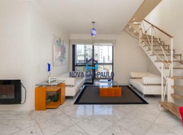 Apartamento · 206m² · 4 Quartos · 3 Vagas · Cobertura em Moema, fora da rota de avião, com 206m² e 3 vagas