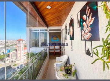 Apartamento · 97m² · 3 Quartos · 1 Vaga · 97 m², 3 dormitórios e duas sacadas na Vila Moinho Velho