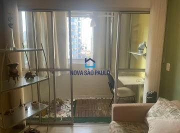 Apartamento · 41m² · 1 Quarto · 1 Vaga · Apartamento mobiliado, andar alto, envidraçado e com excelente bom gosto!