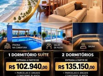Apartamento · 50m² · 1 Quarto · 1 Vaga · GUILHERMINA | 1 DORM SUÍTE | LAZER COMPLETO | ENTRADA DE R$ 41 MIL | PRONTO PARA MORAR