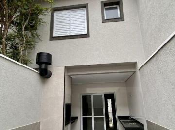 Casa · 160m² · 3 Quartos · 2 Vagas · Lindo sobrado novo à venda no Parque São Domingos, São Paulo - 3 suítes, 2 vagas de garagem,