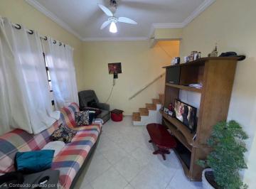 503bfde62546e3ff737b6061d452924141e60fe2 · Sobrado com 3 dormitórios à venda, 119 m² por R$ 499.000,00 - Vila Santa Rosa - Guarujá/SP