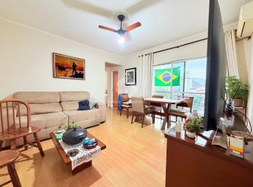 Apartamento · 72m² · 2 Quartos · 1 Vaga · Apartamento 72 m², 2 Dormitórios, 2 Varandas, Sol da Manhã e Lazer no Campo Grande – Santos/SP