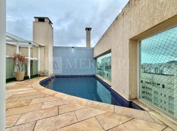 Apartamento · 150m² · 2 Quartos · 2 Vagas ·  Cobertura à venda no Guarujá, Pitangueiras, Lazer, 2 quartos mobiliados.