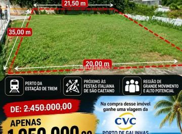 chatgpt-image-8-de-set-de-2026-11_40_551788879086995.png · TERRENO 700M² MEDINDO 20X35M² à venda, no Bairro Fundação, 5 minutos da estação de trem, São Caetano