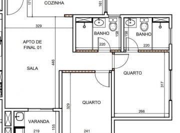 Apartamento · 55m² · 2 Quartos · 1 Vaga · Apartamento em Vila Augusta, Guarulhos/SP de 55m² 2 quartos à venda por R$ 590.000,00