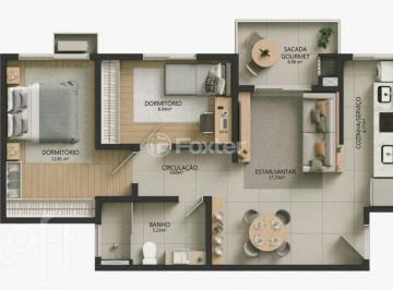 aa93600f · Apartamento, 2 dormitórios, 68.58 m², em Ouro Branco