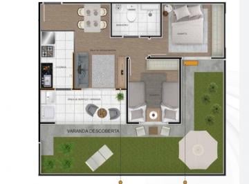 Apartamento de 2 quartos, Diadema · Apartamento GARDEN de 74 m² com 2 quartos à venda em Canhema