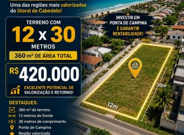 Terreno , João Pessoa · ️ TERRENOS EM JOÃO PESSOA E CABEDELO — OPÇÕES A PARTIR DE R$ 100 MIL!