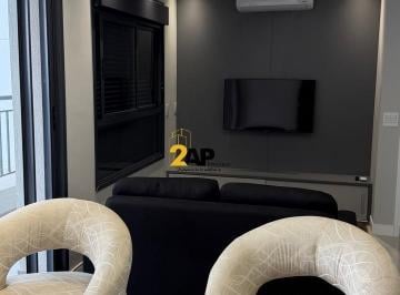 Apartamento · 69m² · 1 Quarto · 1 Vaga · Apartamento de 1 quarto com suíte e vaga de garagem na Vila Sofia, São Paulo-SP: