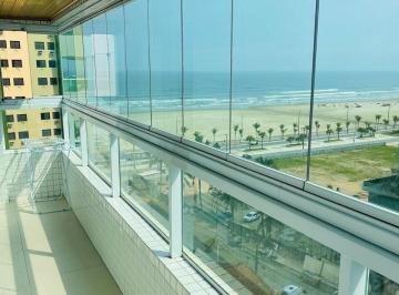 Apartamento · 93m² · 2 Quartos · 1 Vaga · Apartamento Vista mar - Guilhermina, Praia Grande