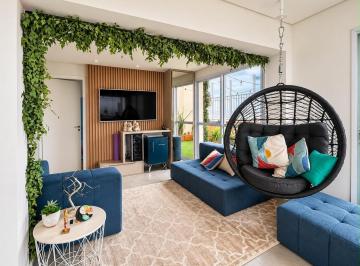 Apartamento · 180m² · 3 Quartos · 2 Vagas · COBERTURA A VENDA NO JD ANÁLIA FRANCO, MOBILIADO, TERRAÇO GOURMET, 02 VAGAS !!
