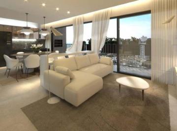 Living da planta tipo 01 (imagem ilustrativa) · Jardins Palace em Cabeçudas: 136 m² e 3 suítes