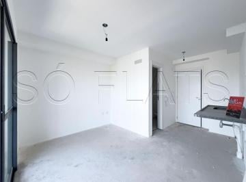 Apartamento · 27m² · 1 Quarto · Studio Yuny ZIP: 27m² com varanda no Brooklin, a 5 minutos a pé do Morumbi Shopping