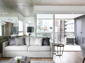 Apartamento · 64m² · 1 Quarto · 1 Vaga · APARTAMENTO STUDIO PARA LOCAÇÃO NO BROOKLIN
