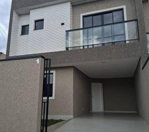 Casa · 105m² · 3 Quartos · 1 Vaga · SOBRADO NO ALTO BOQUEIRÃO! 03 QUARTOS, SUÍTE, GARAGEM