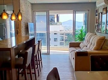 Sala de Estar · Venda Apto Alto Padrao-Novare Alphaville 2 Quartos - 70m²