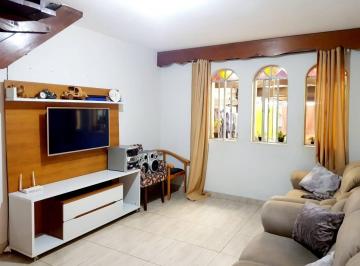 Casa · 136m² · 3 Quartos · 3 Vagas · Sobrado com 3 dormitórios à venda por R$ 500.000,00