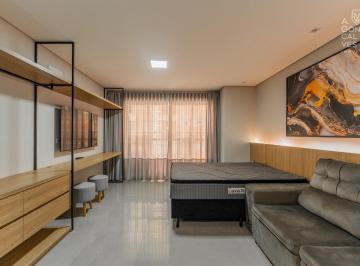 Apartamento · 32m² · 1 Quarto · Studio Mobiliado, Sacada comCchurrasqueira a Carvão, Vila Izabel, Curitiba