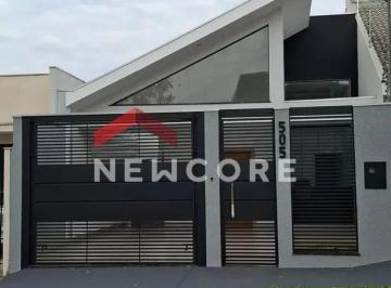 Casa · 112m² · 3 Quartos · 2 Vagas · Casa em Rua Edézio de Almeida Lima - Jardim Monte Rei - Maringá/PR