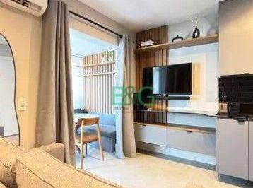 Apartamento · 44m² · 1 Quarto · Studio com 1 dormitório à venda, 44 m² por R$ 724.000,00 - Vila Nova Conceição -