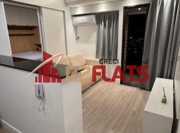 Apartamento · 37m² · 1 Quarto · 1 Vaga · Flat com ótimo preço no bairro Moema. Confira!