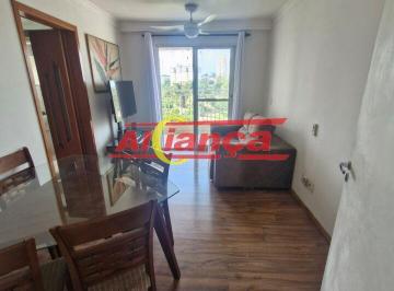 Apartamento · 61m² · 2 Quartos · 1 Vaga · Apartamento com 61m² à locação, 2 quartos, 1 vaga, no Macedo - Guarulhos/SP