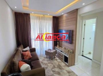 Apartamento · 51m² · 2 Quartos · 1 Vaga · Apartamento com 2 quartos para alugar, 1 vaga, 51m² - Vila Rio de Janeiro - Guarulhos/SP