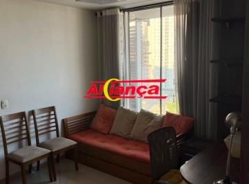 Apartamento · 39m² · 1 Quarto · 1 Vaga · Apartamento com 1 quarto, mobiliado, com vaga e lazer no Condomínio First - Vila Augusta, Guarulhos