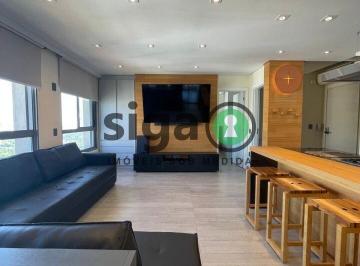 Apartamento · 70m² · 1 Quarto · 1 Vaga · Apartamento Mobiliado, para locação com 1 suite, 2 banheiros e 1 vaga de garagem no Jd América