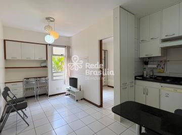 Apartamento · 25m² · 1 Quarto · 1 Vaga · TH36171 - Sgan 911 Asa Norte - Res. Garden Park, Kitnet Mobiliado 25m². Agende sua visita!