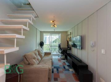 Apartamento · 56m² · 1 Quarto · 1 Vaga · Cobertura à venda, 56 m² por R$ 450.000,00 - Jardim Ampliação - São Paulo/SP