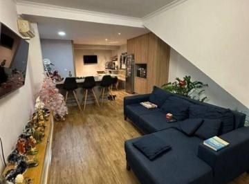 Casa · 102m² · 2 Quartos · 1 Vaga · Sobrado à venda, 102 m² por R$ 1.100.000,00 - Campo Grande - Santos/SP
