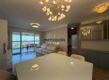 Sala · Apartamento com 3 dormitórios à venda, 128 m² por R$ 1.850.000,00 - Jardim São Caetano - São Caetano