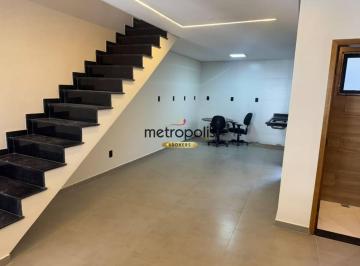 Sala · Sobrado com 3 dormitórios à venda, 110 m² por R$ 745.000,00 - Jardim Alvorada - Santo André/SP