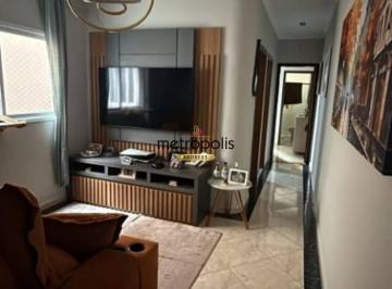 Sala · Cobertura com 3 dormitórios à venda, 132 m² por R$ 680.000,00 - Vila Floresta - Santo André/SP