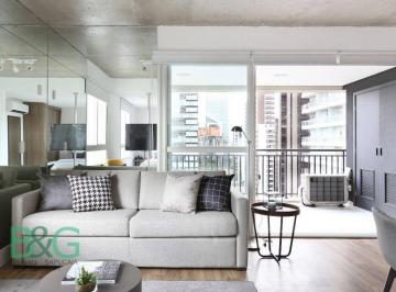 Apartamento · 64m² · 1 Quarto · 1 Vaga · Studio para alugar, 64 m² por R$ 7.220,00/mês - Berrini - São Paulo/SP