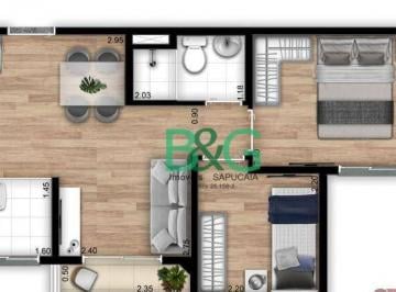 Apartamento · 37m² · 2 Quartos · Apartamento à venda, 37 m² por R$ 290.000,00 - Vila dos Andradas - São Paulo/SP