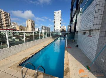 Apartamento · 100m² · 2 Quartos · 1 Vaga · Apartamento na Ocian com 2 Suítes, Sacada Gourmet e Vista Livre - Ocian, Praia Grande/SP