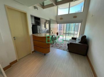 Apartamento · 55m² · 1 Quarto · 1 Vaga · Loft para alugar, 55 m² por R$ 7.050,00/mês - Moema - São Paulo/SP