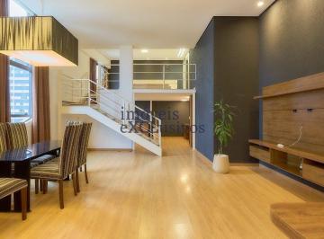 Apartamento · 110m² · 2 Quartos · 2 Vagas · LOFT COM PÉ-DIREITO DUPLO E 2 VAGAS NO BIGORRILHO