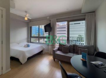 Apartamento · 27m² · 1 Quarto · Studio para alugar, 27 m² por R$ 3.750,00/mês - Vila Nova Conceição - São Paulo/SP