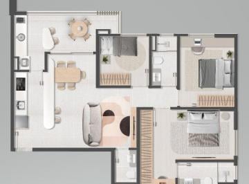 2b3e66018808647cc146f2203626d6e09dd629f4 · Apartamento com 3 dormitórios à venda, 95 m² por R$ 985.164 - Centro - Piracicaba/SP