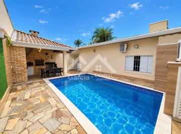 Casa · 154m² · 3 Quartos · 3 Vagas · Casa com Piscina à Venda em Peruíbe Parque Balneário Oasis 154m2