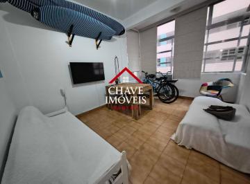 Apartamento · 50m² · 1 Quarto · 1 Vaga · Apartamento mobiliado com vista para o mar à venda na Pompéia, Santos