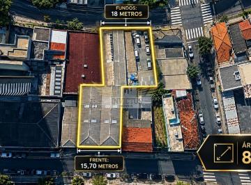 Terreno · 712m² · Terreno com Estrutura para Estacionamento para Locação, 800m² - Centro, Santo André/SP.